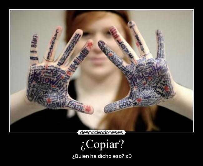 ¿Copiar? - 