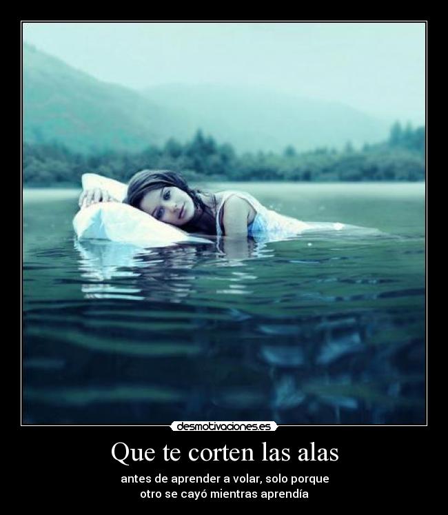 Que te corten las alas -