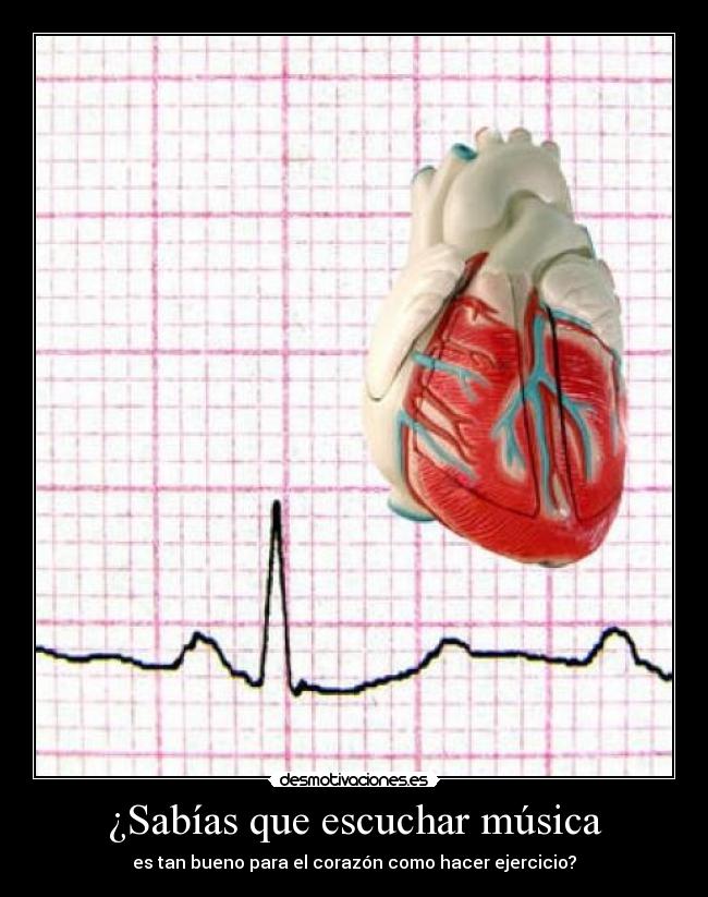 ¿Sabías que escuchar música -