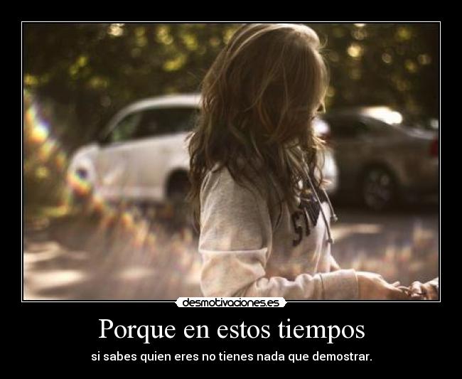 Porque en estos tiempos - 