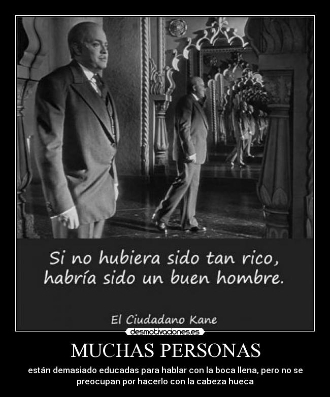 MUCHAS PERSONAS -