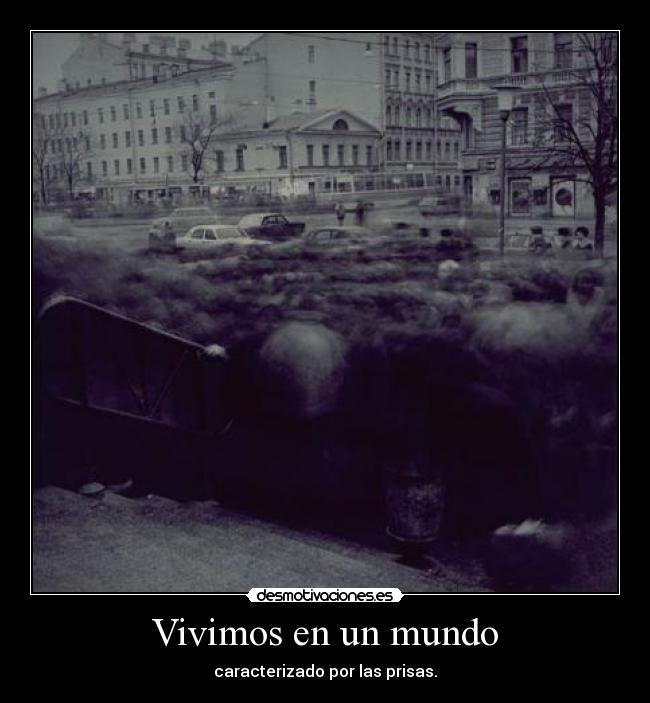 Vivimos en un mundo -