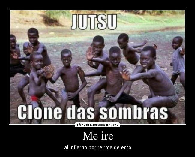 Me ire - al infierno por reírme de esto