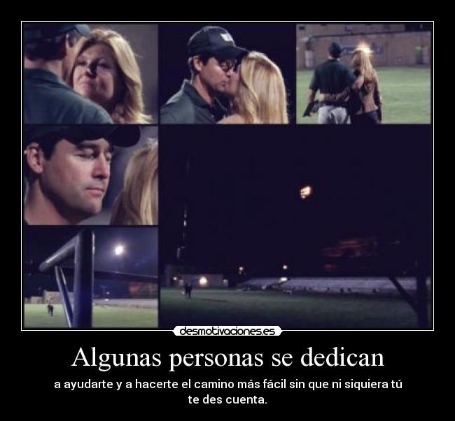 Algunas personas se dedican -