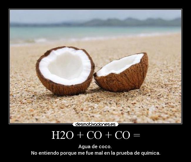 H2O + CO + CO = - 