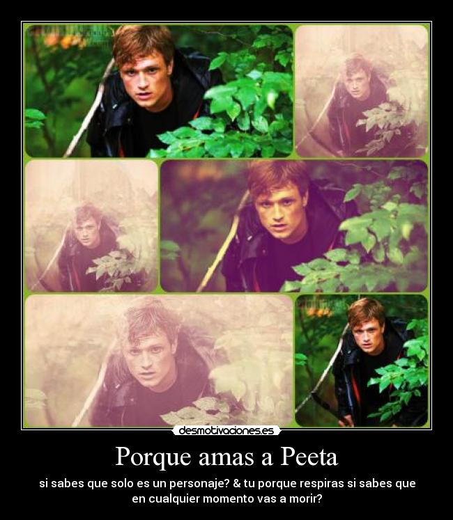 Porque amas a Peeta -