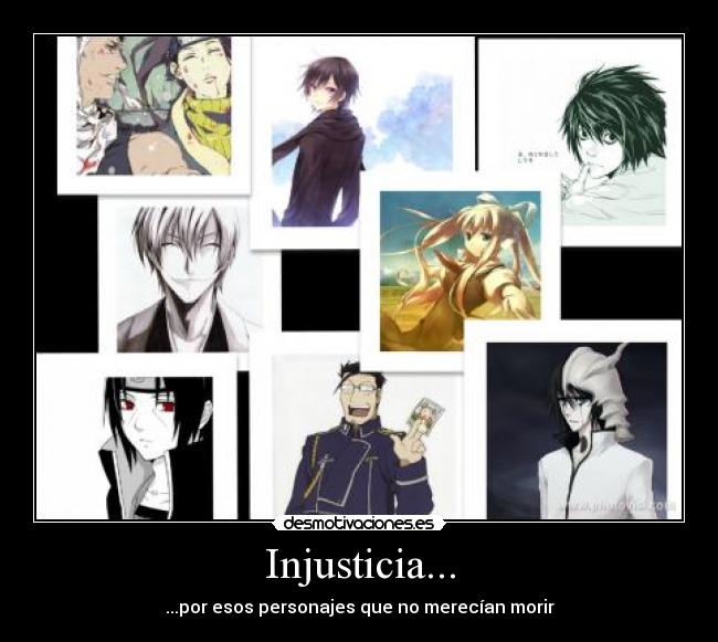 Injusticia... -