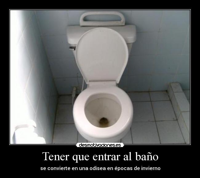 carteles tener entrar bano santi desmotivaciones