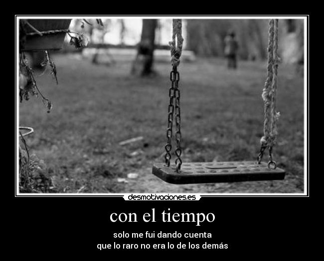 con el tiempo -
