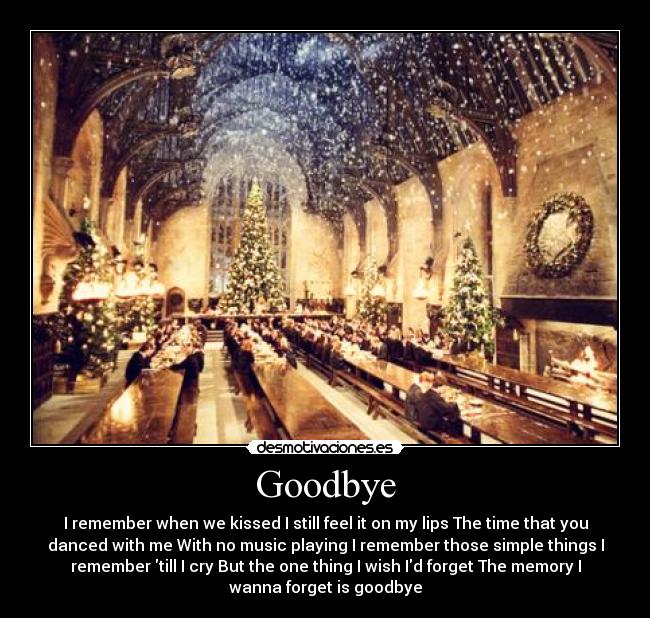 Goodbye -