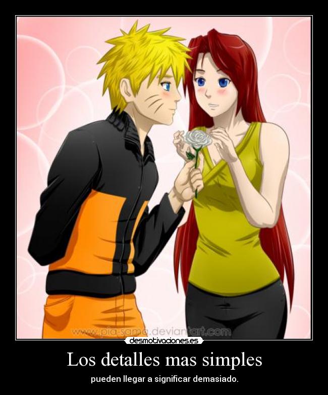 Los detalles mas simples - pueden llegar a significar demasiado.