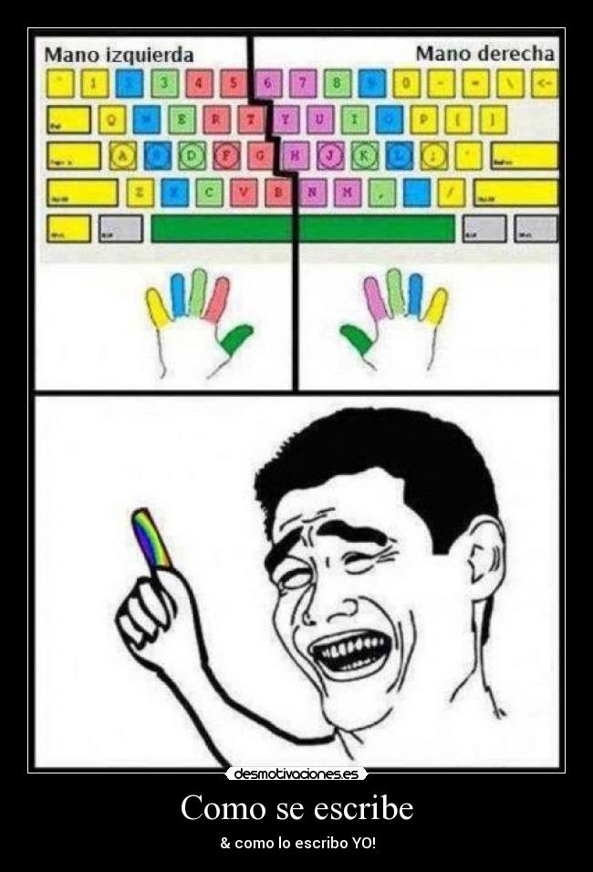 Como se escribe - & como lo escribo YO!