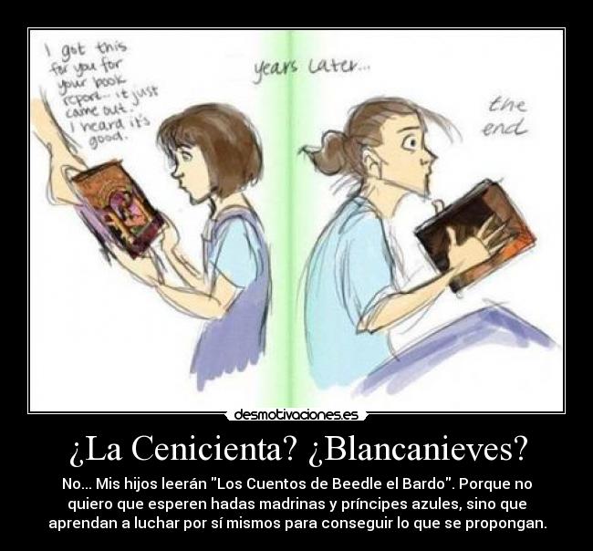 carteles cenicienta blancanieves cuentos beedle bardo harry potter siempre foreverclarinetista resubido desmotivaciones