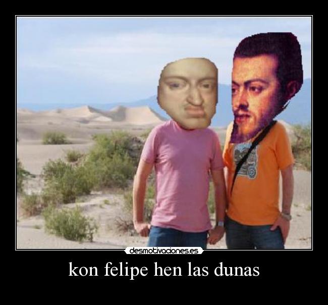 kon felipe hen las dunas -