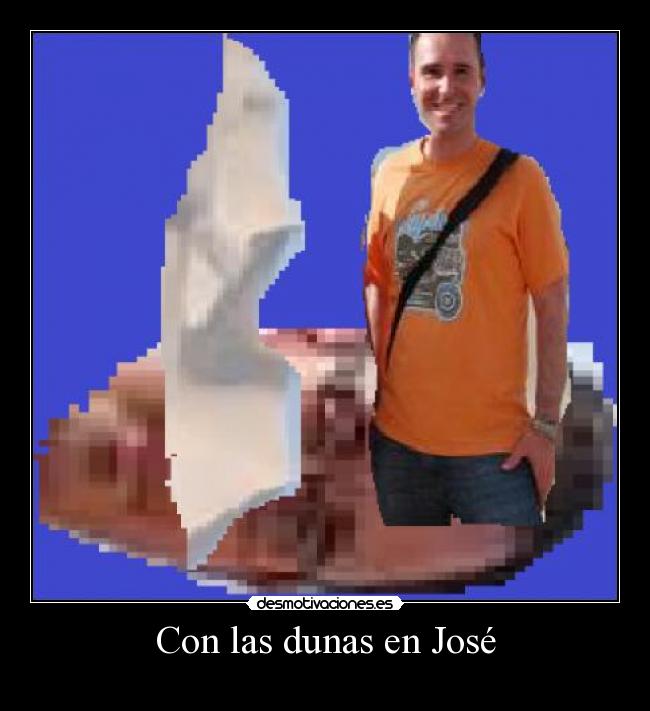 Con las dunas en José - 