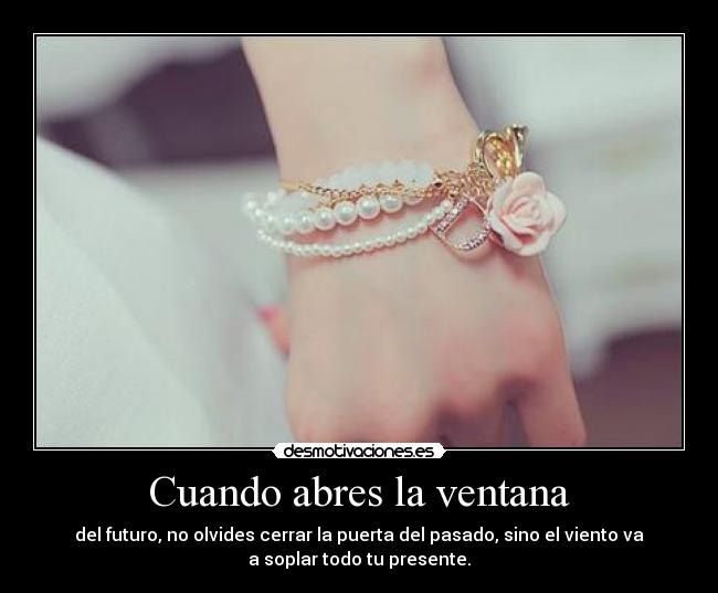 Cuando abres la ventana - 