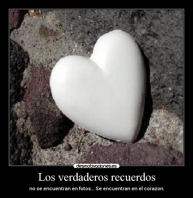 Los verdaderos recuerdos - 