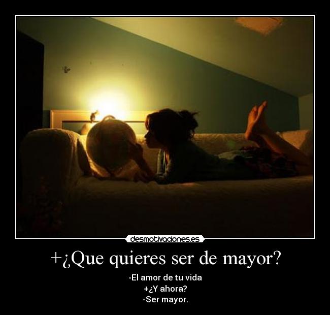 +¿Que quieres ser de mayor? - 