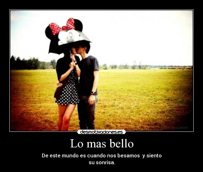 Lo mas bello -
