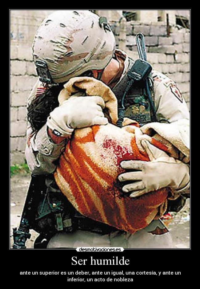 Ser humilde -