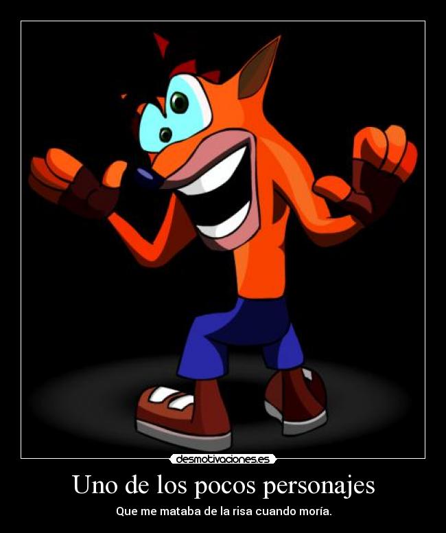 carteles crash risa muerte personaje heroe loco jaja desmotivaciones