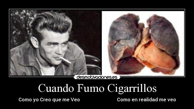 Cuando Fumo Cigarrillos - Como yo Creo que me Veo Como en realidad me veo