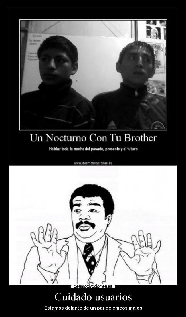 Cuidado usuarios -