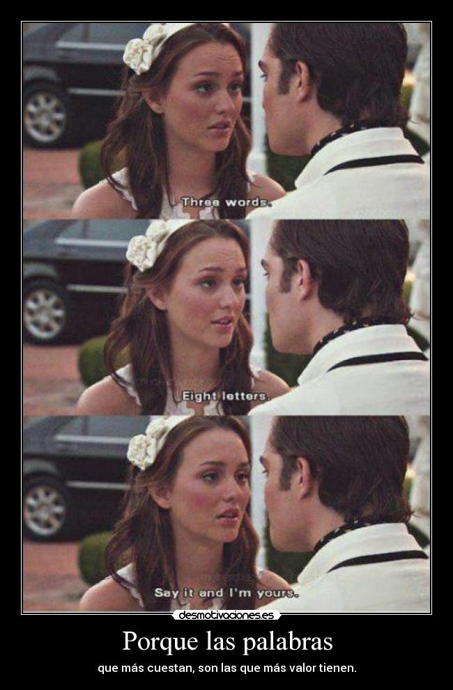 Porque las palabras - 