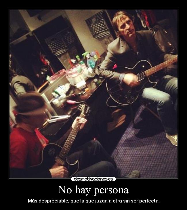No hay persona -
