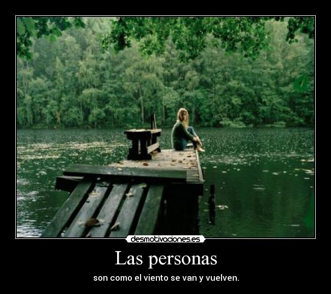 Las personas -