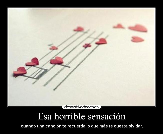 Esa horrible sensación -