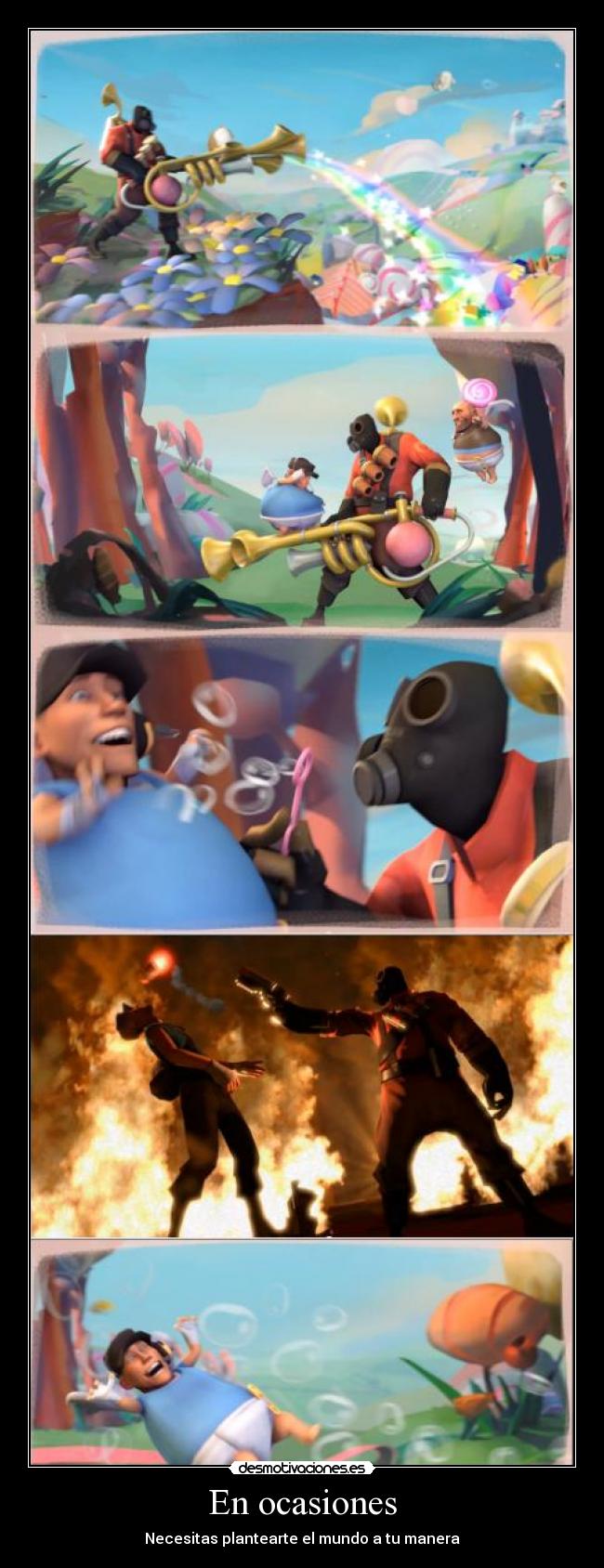 carteles meet the pyro desmotivaciones