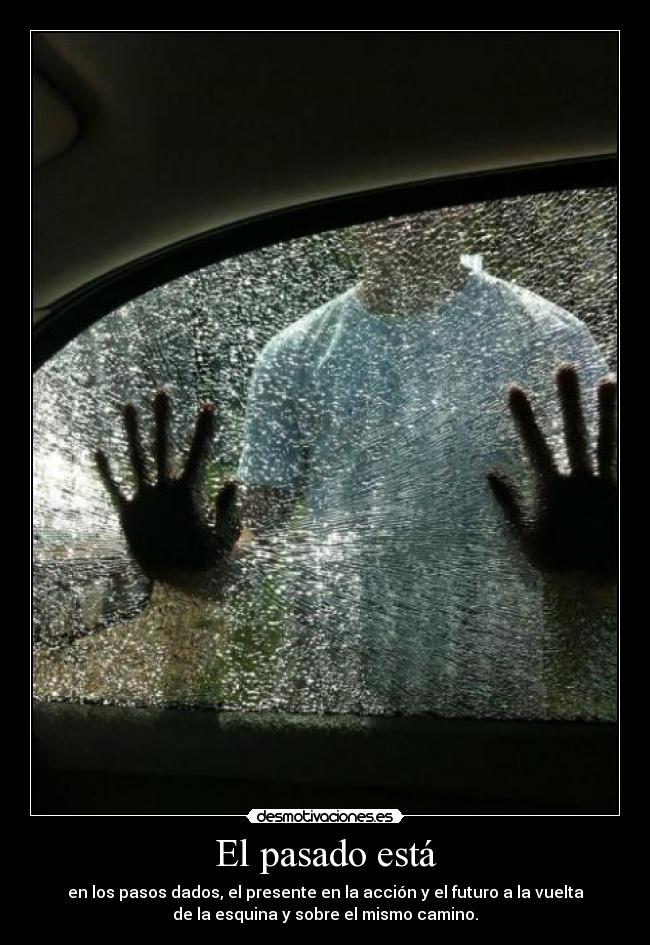 El pasado está -