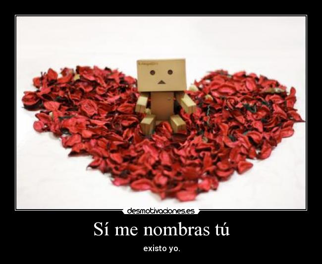 Sí me nombras tú -
