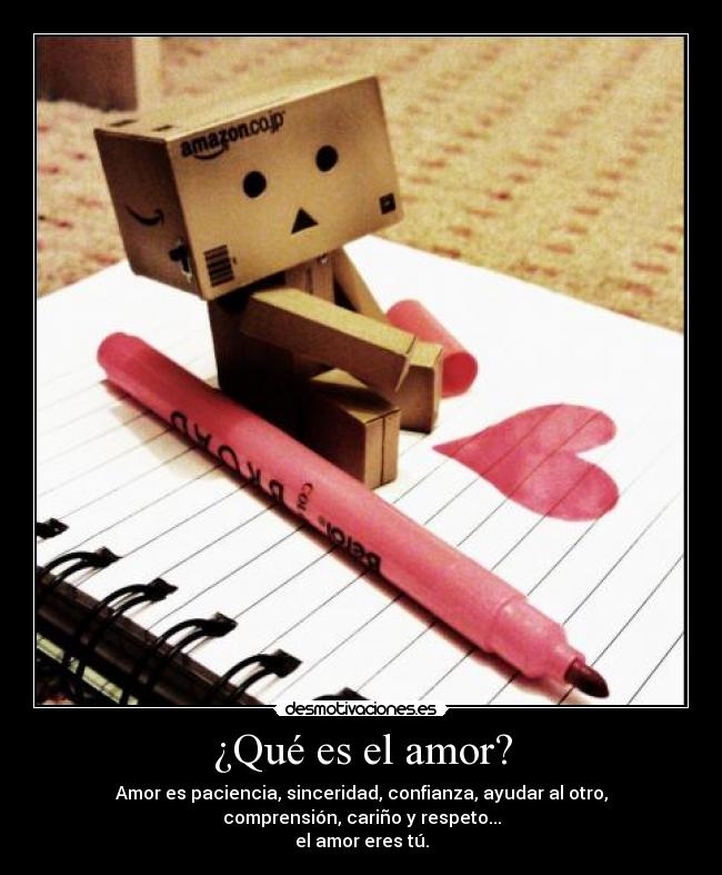 ¿Qué es el amor? - 