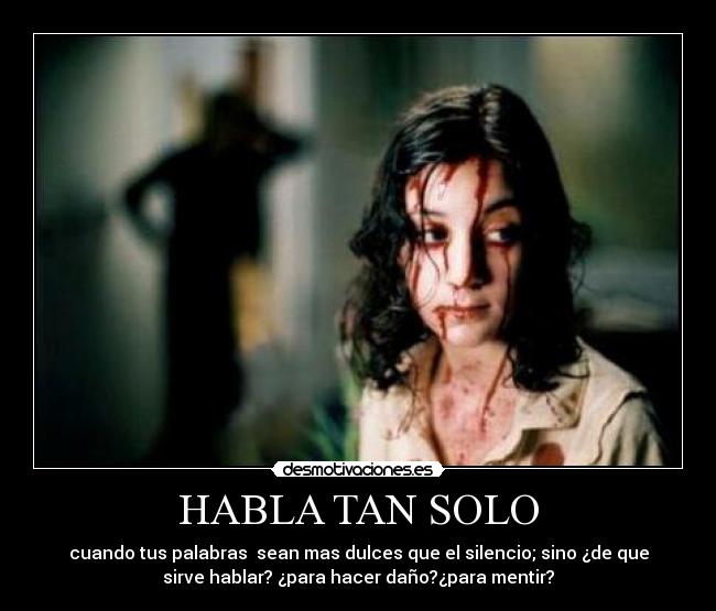 HABLA TAN SOLO -