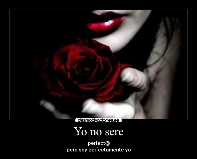 Yo no sere -