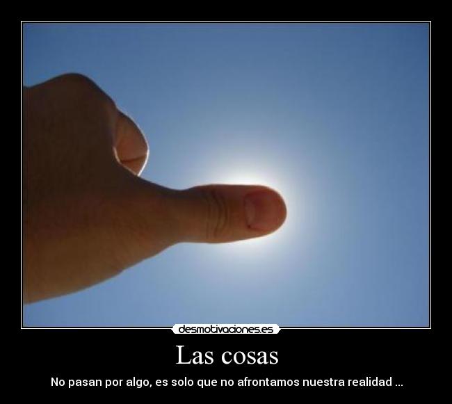 Las cosas -