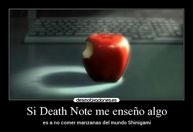 Si Death Note me enseño algo - 