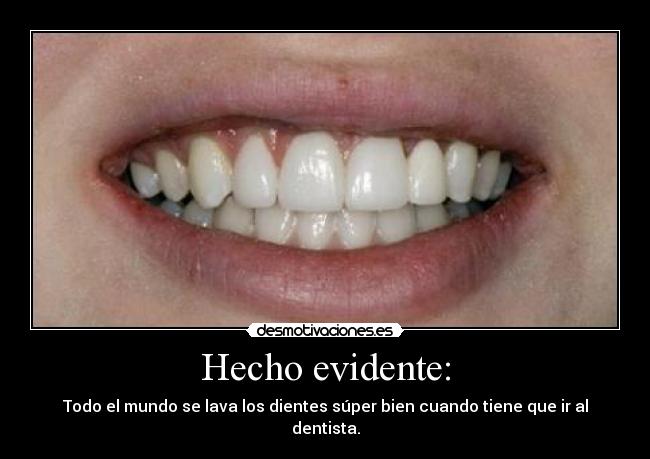 Hecho evidente: -