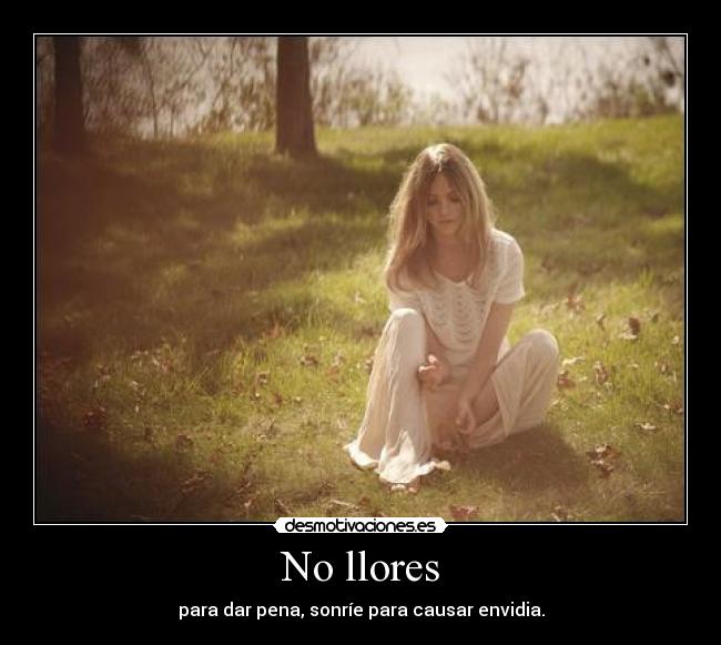 No llores - 