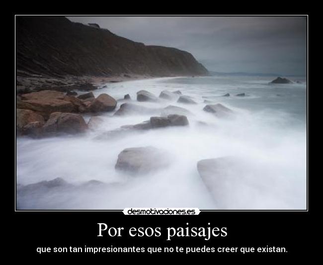 Por esos paisajes -