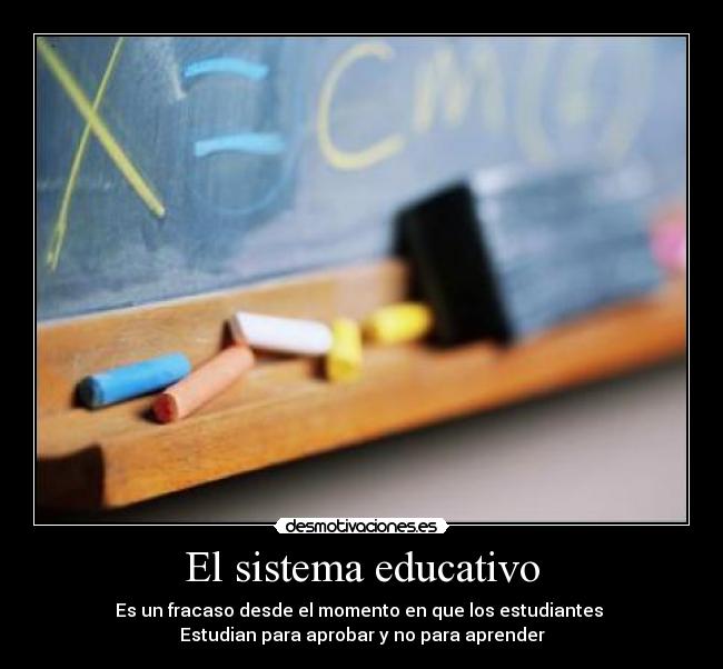 El sistema educativo - 