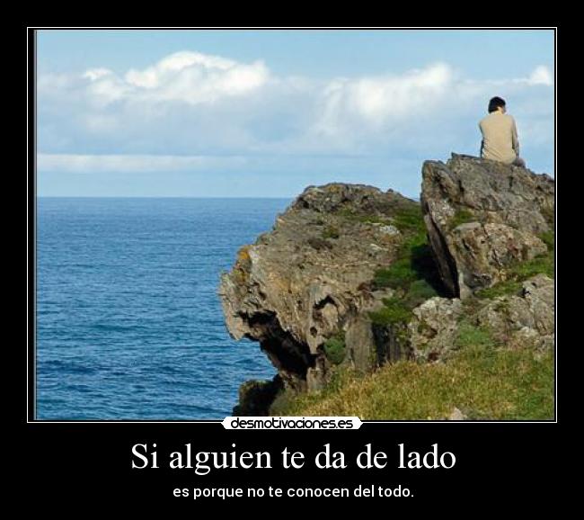 Si alguien te da de lado - 