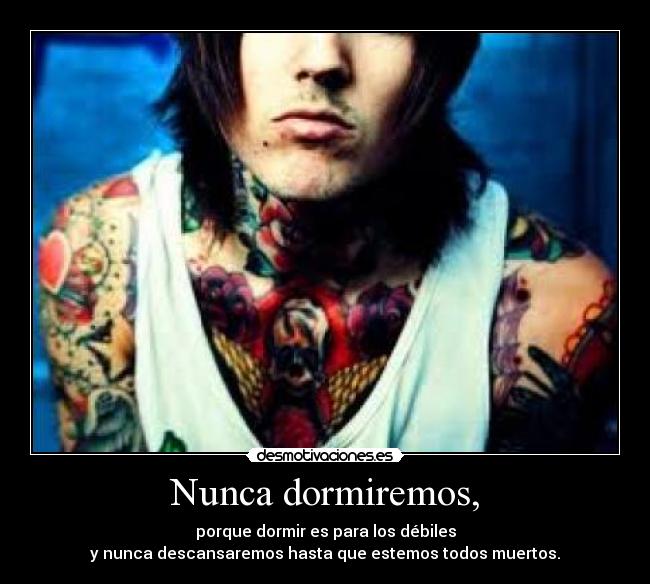 carteles oli sykes bmth desmotivaciones