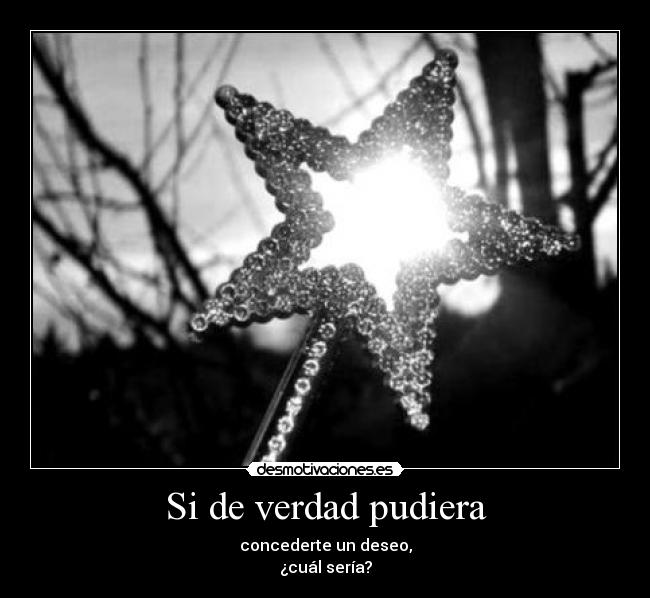 Si de verdad pudiera -