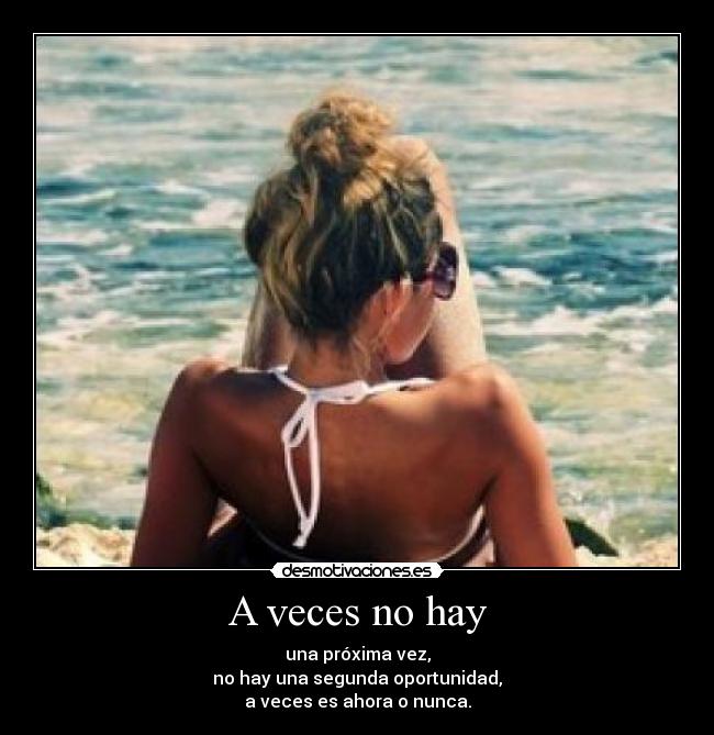 A veces no hay - 