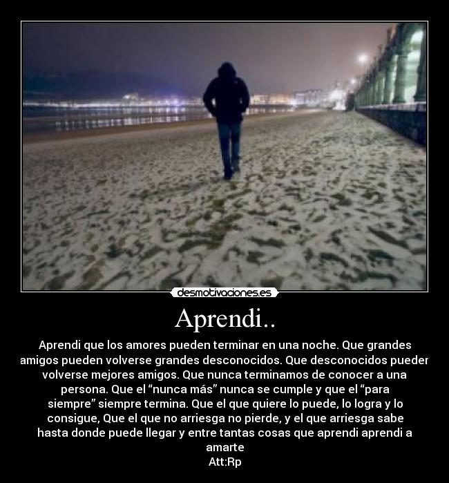 Aprendi.. -