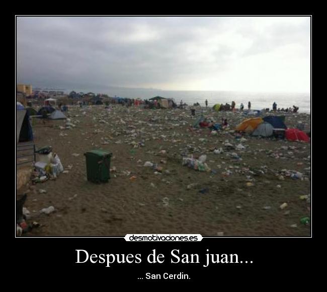 Despues de San juan... - 