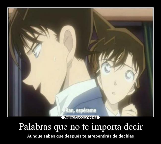 Palabras que no te importa decir - 